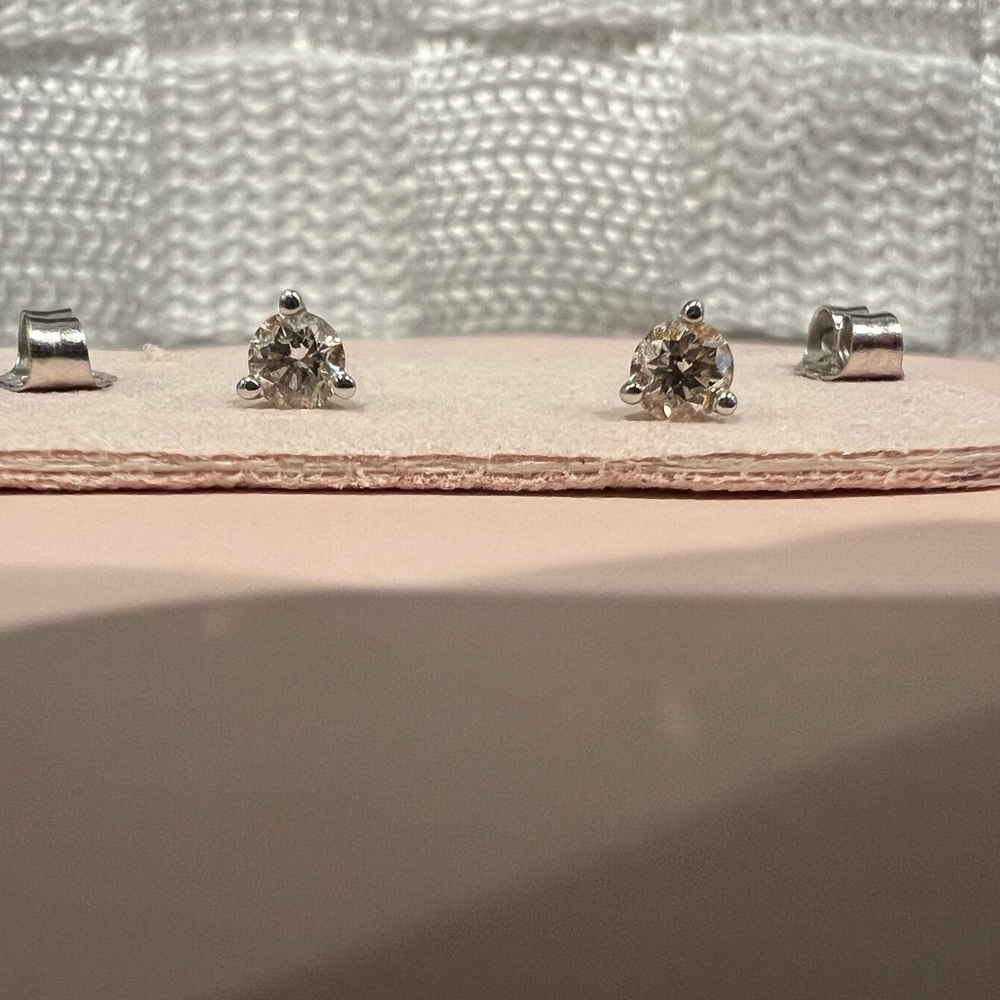 Diamond studs from Stephanie Gottlieb NYC